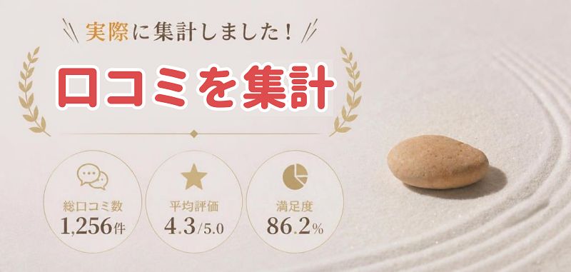 口コミ集計のイメージ画像